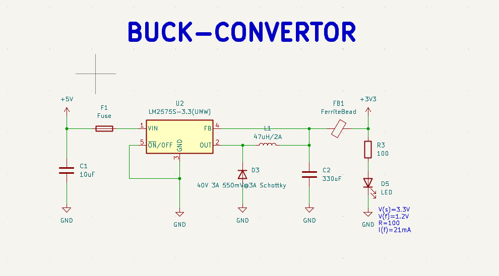 Buck Converter Circuit